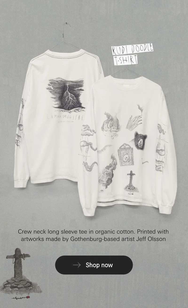 Rudi Doodle T-Shirt Offwhite