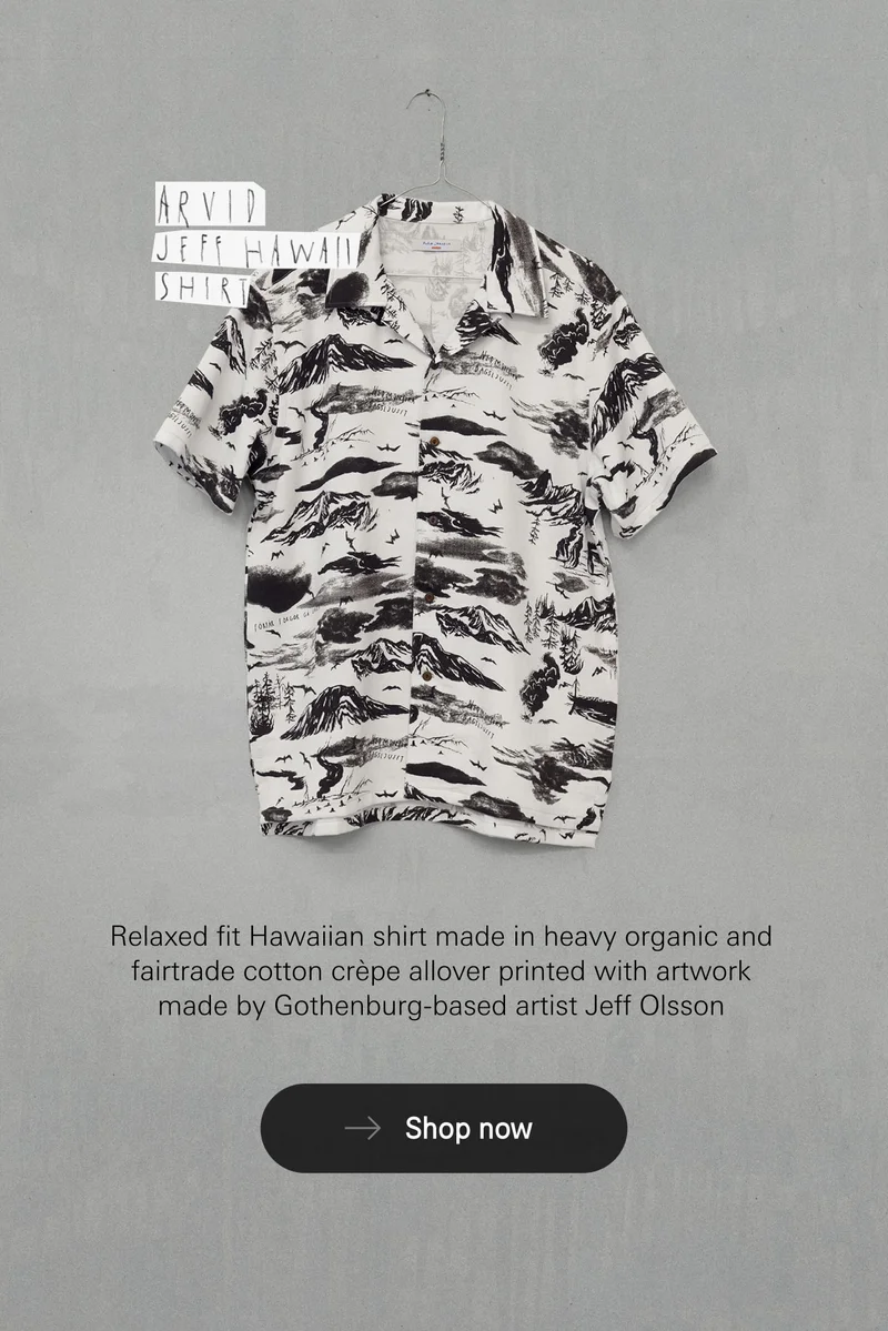 Arvid Jeff Hawaii Shirt Ecru