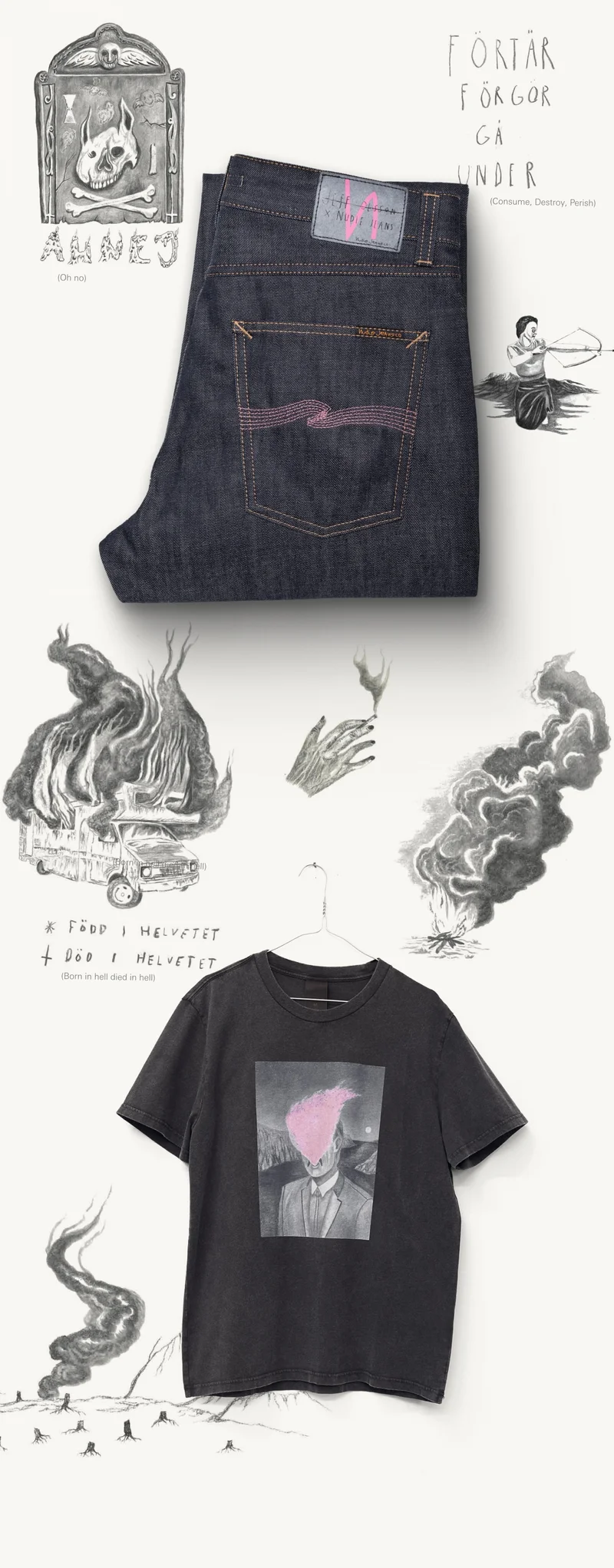 Jeff Olsson Rad Rufus and Roy t-shirt