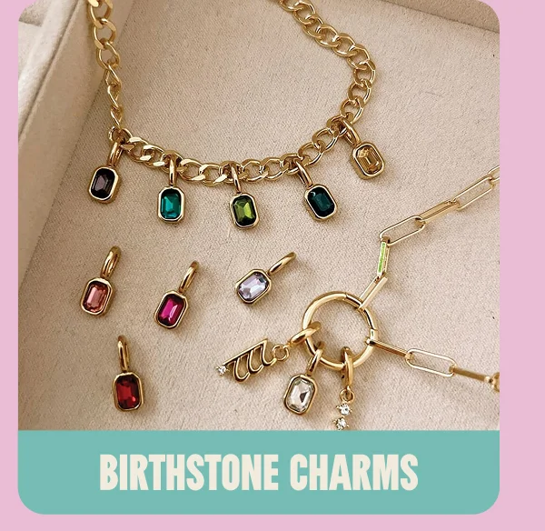 BIRTHSTONE CHARMS