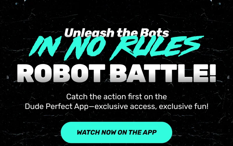 Watch Now: No Rules Robot Battle