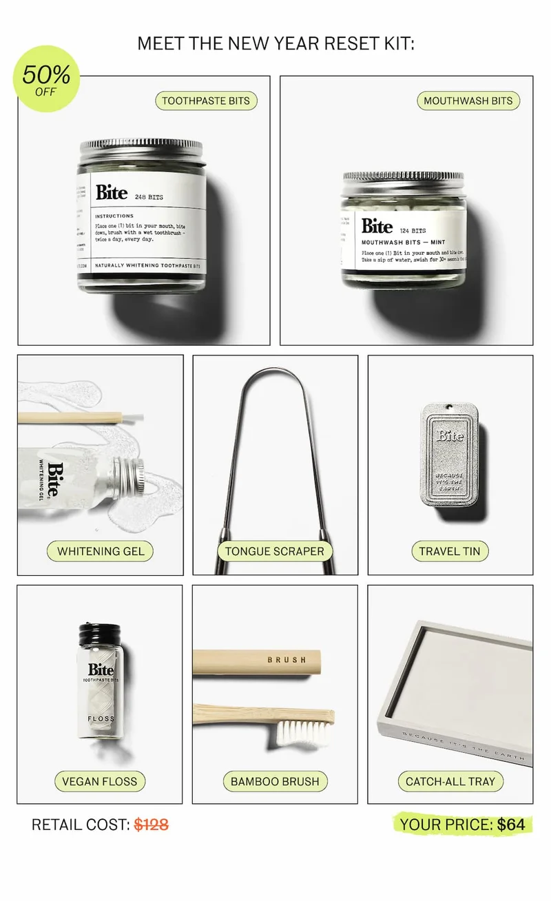 SHOP THE NEW YEAR RESET KIT
