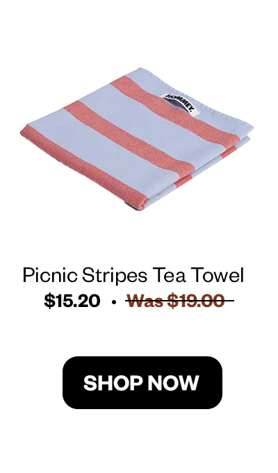 Picnic Stripes Tea Towel