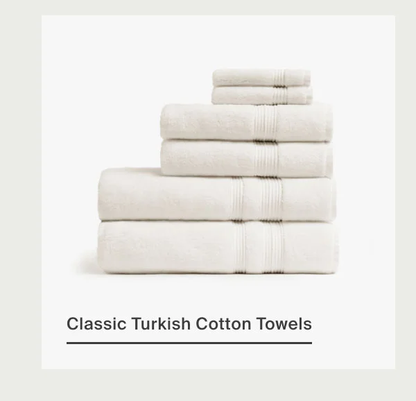 Classic Turkish Cotton Towels