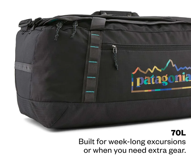 Black Hole Matte Duffel  70L