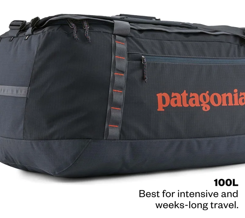 Black Hole Matte Duffel 100L