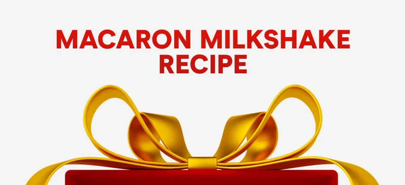 Disney Macaron Milkshake Recipe