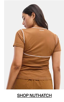 Shop Mollie T-Shirt in Nuthatch