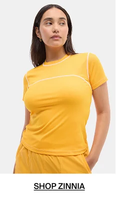 Shop Mollie T-Shirt in Zinnia