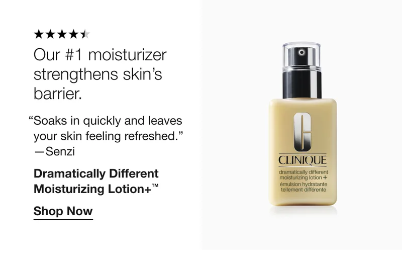 Our #1 moisturizer strengthens skin’s barrier.|Soaks in quickly and leaves your skin feeling refreshed.-Senzi|Dramatically Different Moisturizing Lotion+™|Shop Now