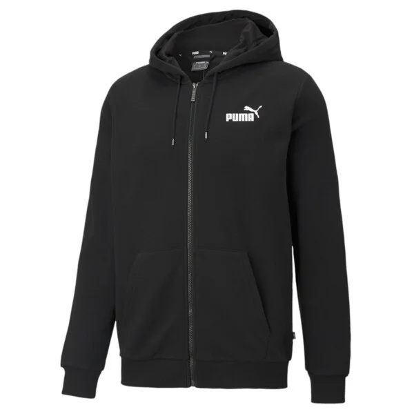 PUMA Essentials Small Logo Full-Zip Hoodie Men