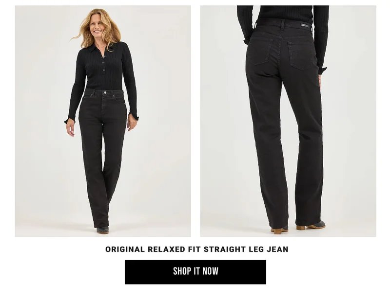 Original Relaxed Fit Straight Leg Jean