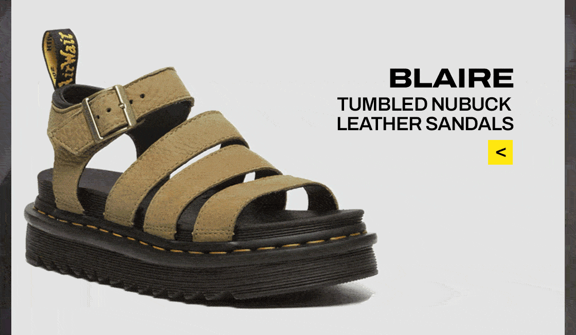 Blaire Tumbled Nubuck Leather Sandals