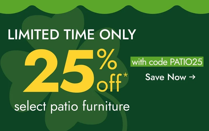 Shop 25% Off Patio Favorites