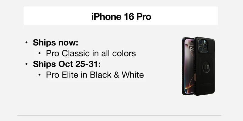 iPhone 16 Pro Shipping Update
