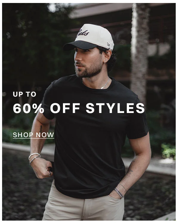 Up to 60% Off Styles