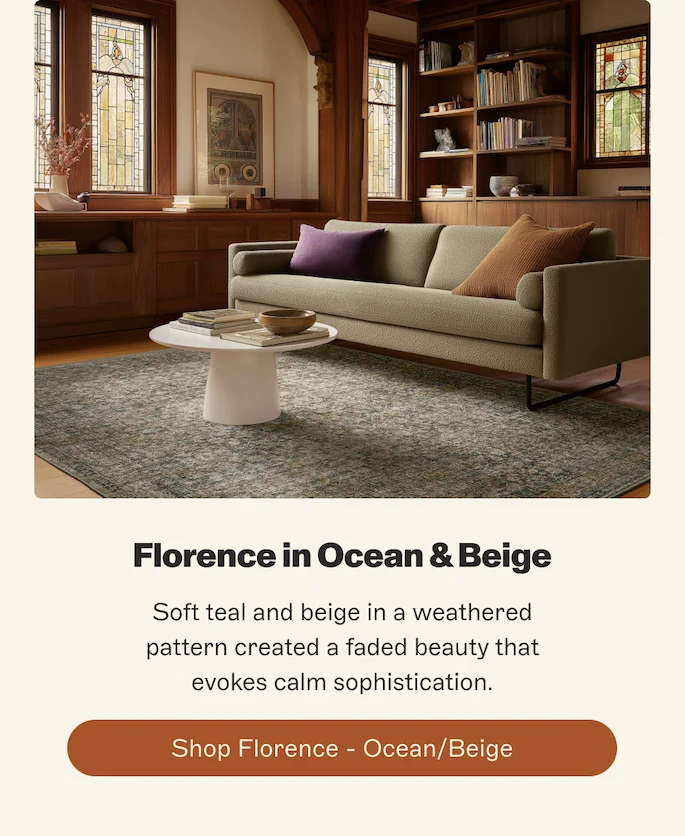 Florence in Ocean & Beige
