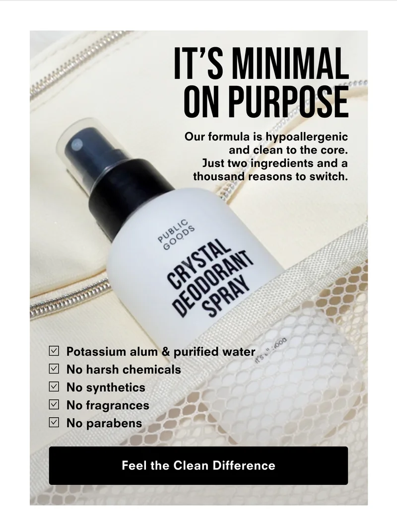It’s Minimal on Purpose. Feel the Clean Difference.