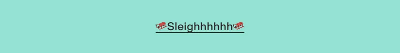 🛷Sleighhhhhh🛷