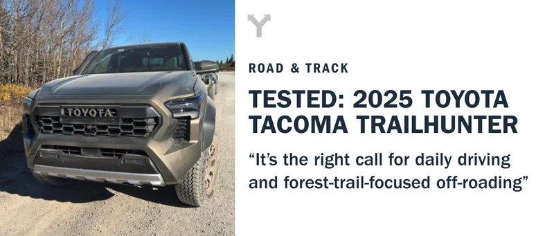 2025 Tacoma Trailhunter review