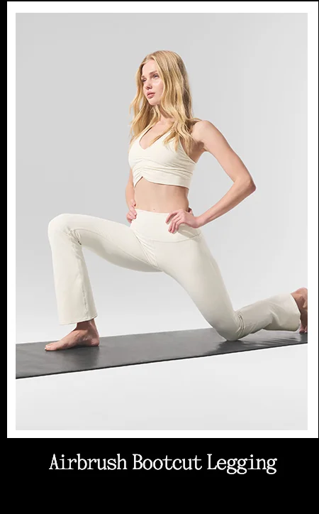 Airbrush 7/8 Bootcut Legging