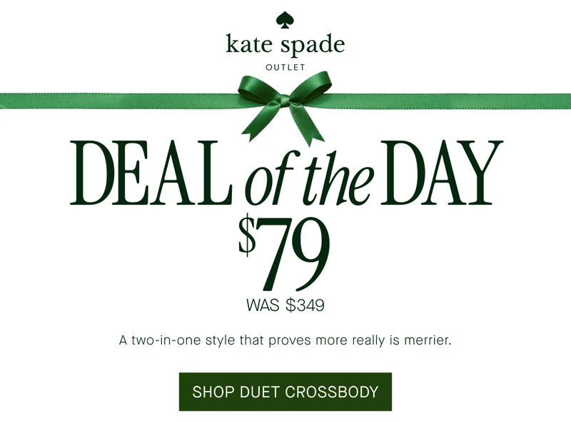 Deal of the day $79 was $349. A two-in-one style that proves more really is merrier. Shop duet crossbody