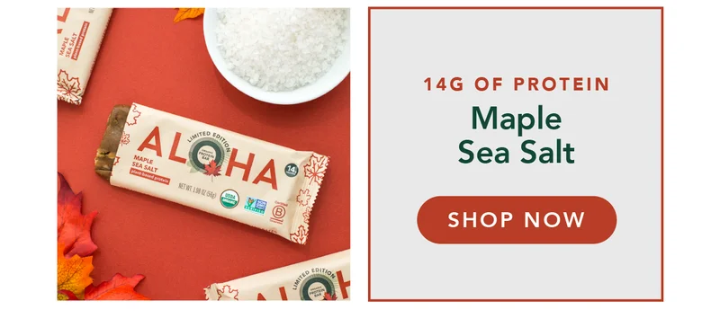 Maple Sea Salt Protein Bar
