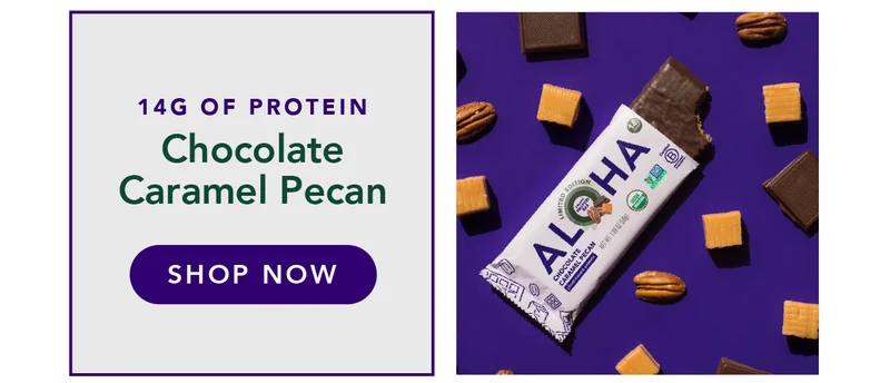 Chocolate Caramel Pecan Protein Bar