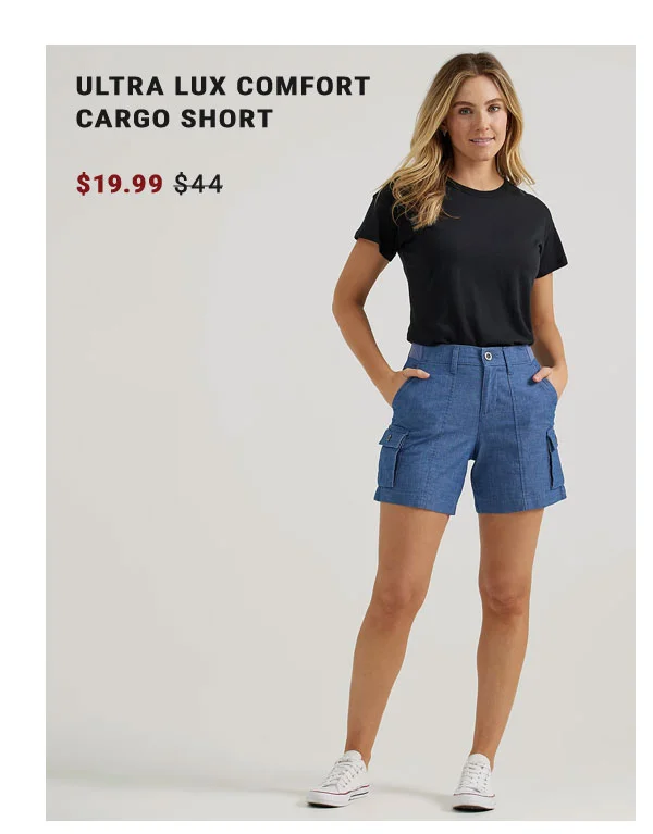 Ultra Lux Comfort Cargo Short