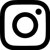 White and black Instagram logo