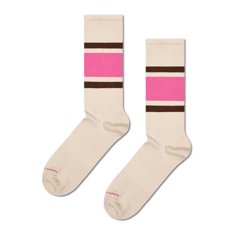 Simple Stripe Sneaker Sock