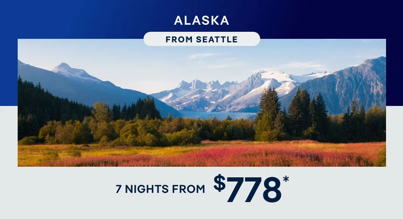 Alaska From Seattle – 7 Nights on&nbsp;Board MSC&nbsp;Poesia – Click to View Cruises & Book Now