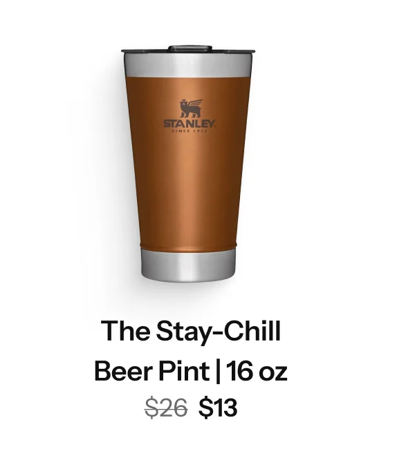 The Stay-Chill Beer Pint | 16oz
