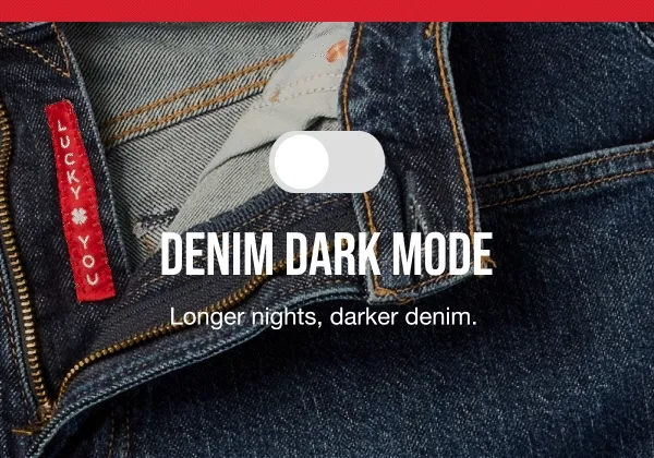 longer nights, darker denim. Shop dark jeans