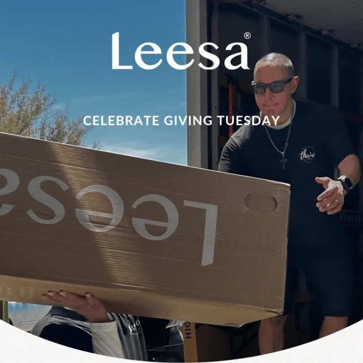 Leesa® CELEBRATE GIVING TUESDAY Headline: Better sleep, better world