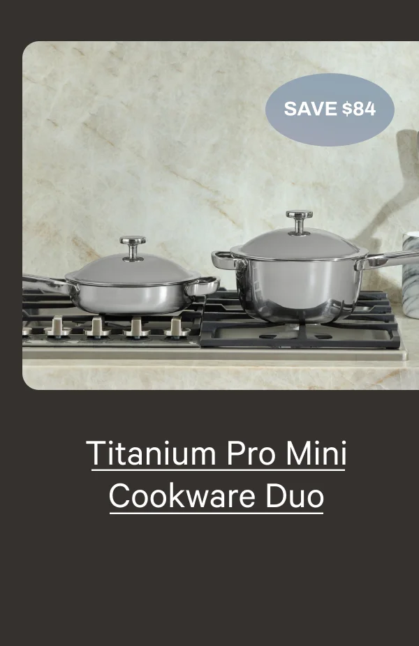 Titanium Pro Mini Cookware Duo