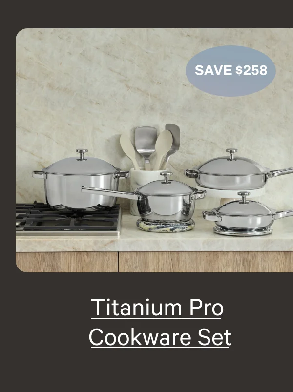 Titanium Pro Cookware Set