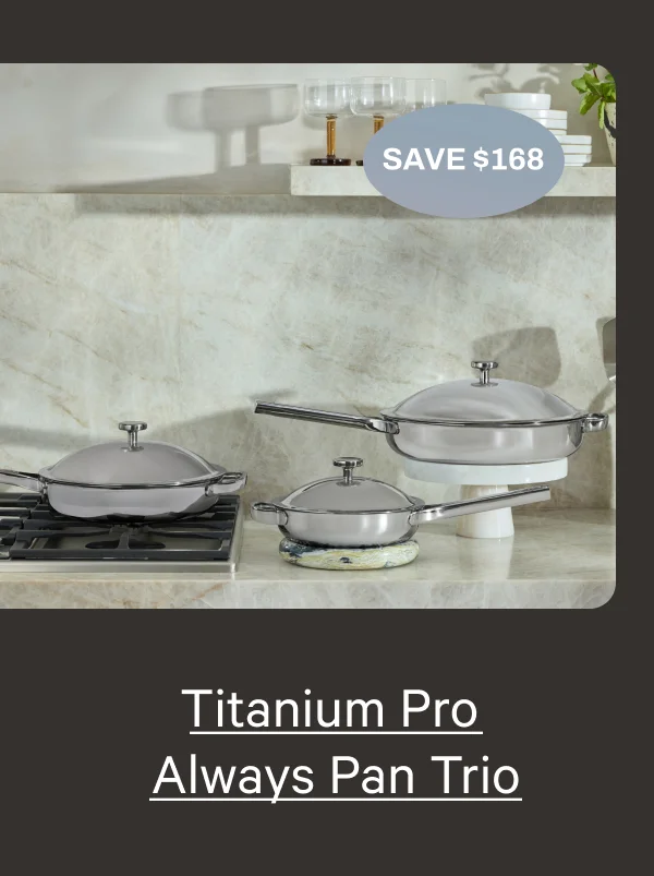 Titanium Pro Always Pan Trio