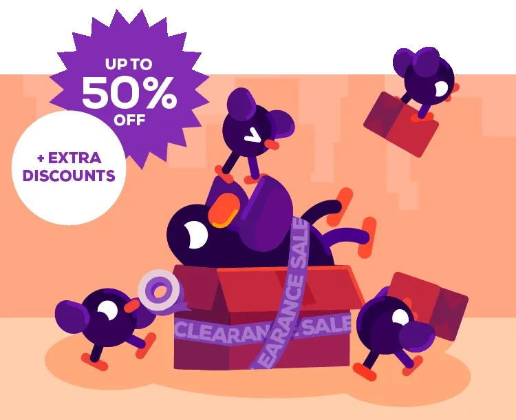 Get yourself something from the biggest sale we'll ever do!