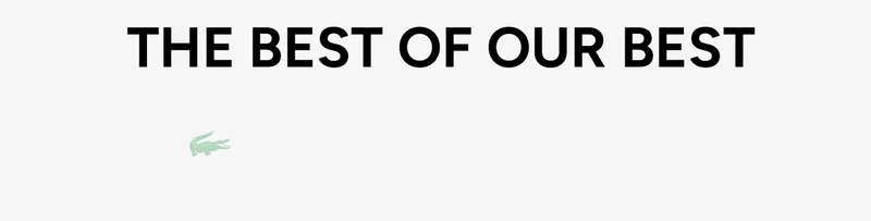 The Best Of Our Best.