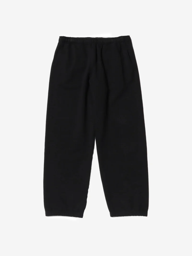 Image of Beams Tapered Sweat Trousers - Black