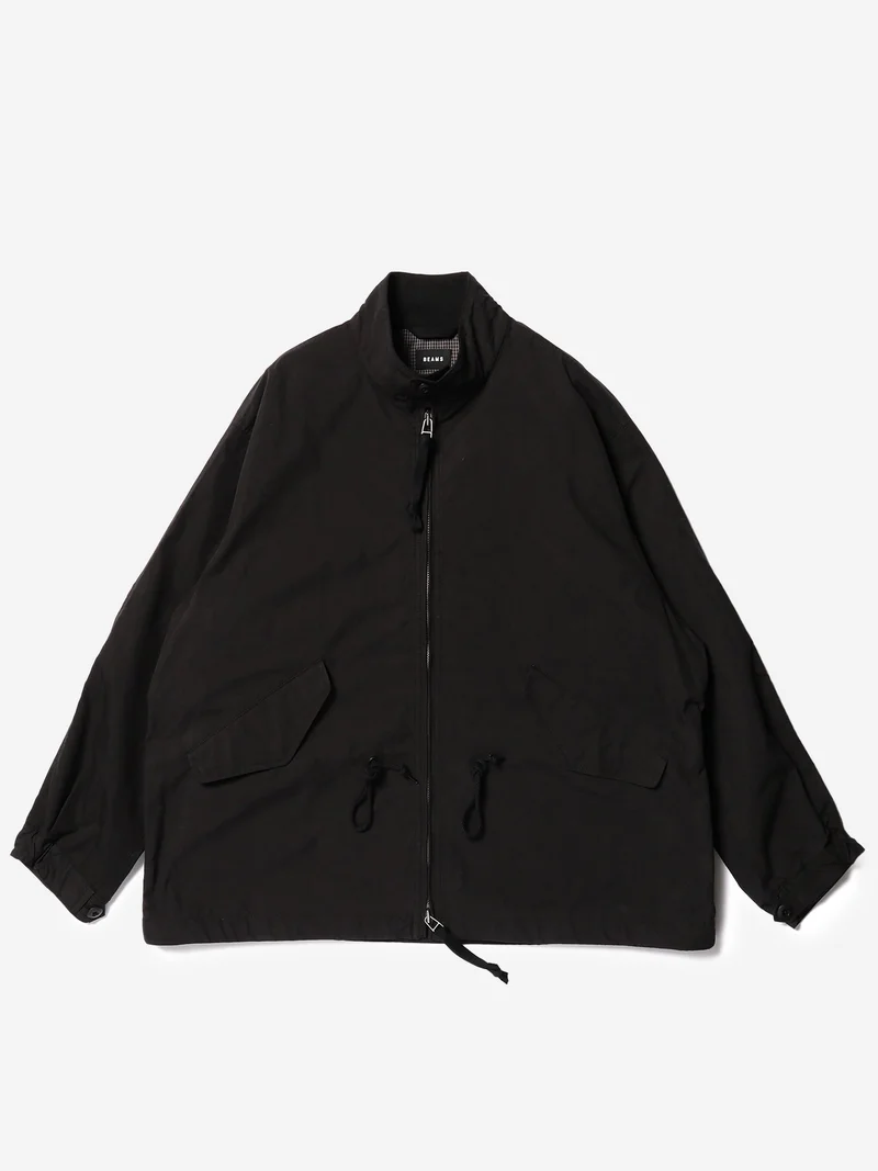 Image of Beams G9 Mods Blouson Jacket - Black