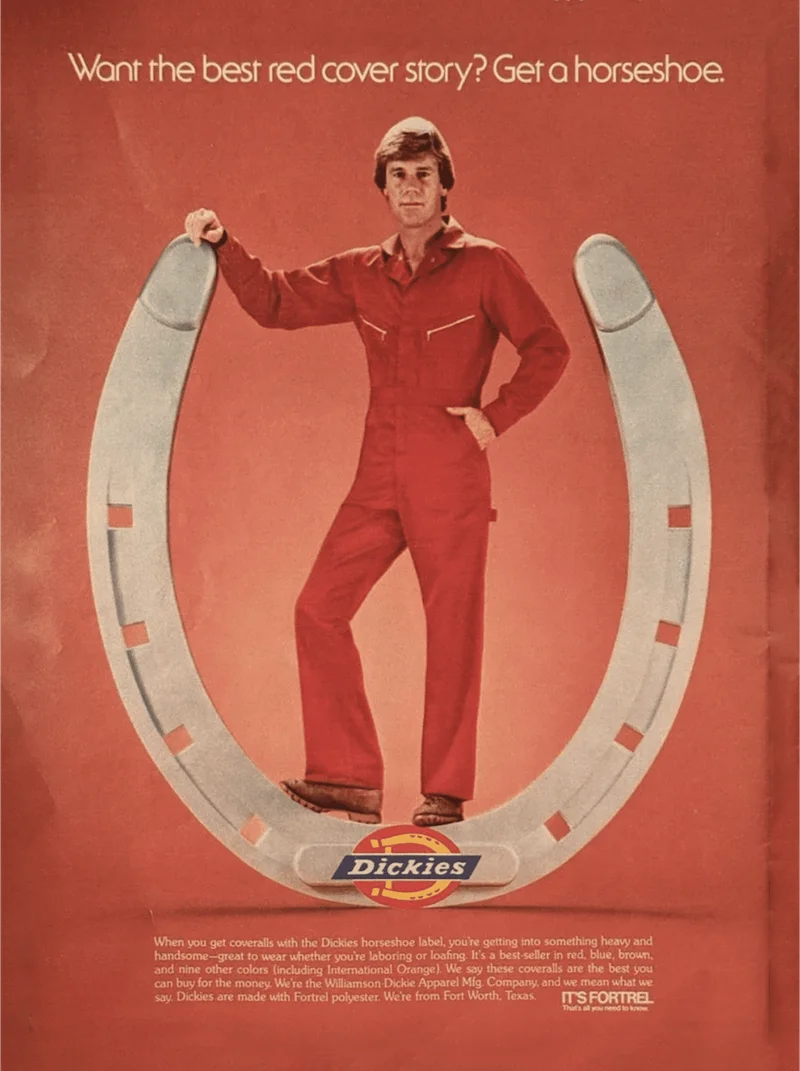 Vintage Dickies Ad.