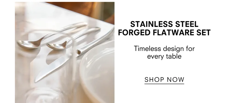 Forged Flatware Set – Timeless design for every table