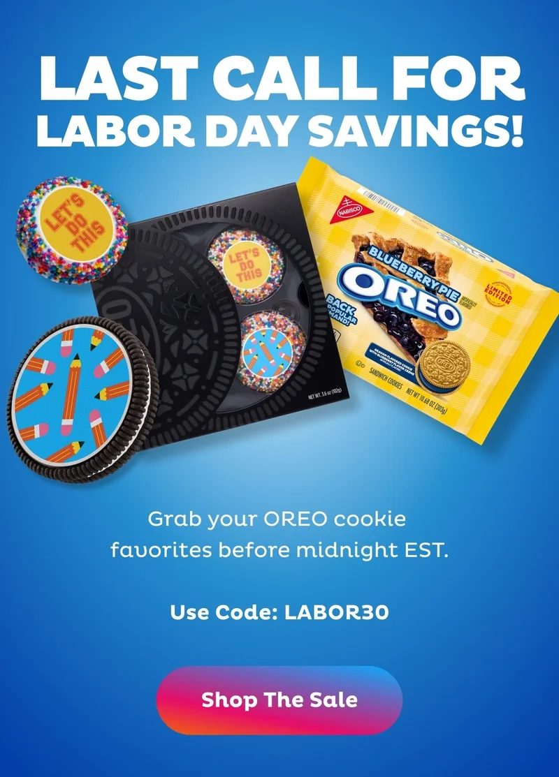 Labor Day Sale: 30% Off
