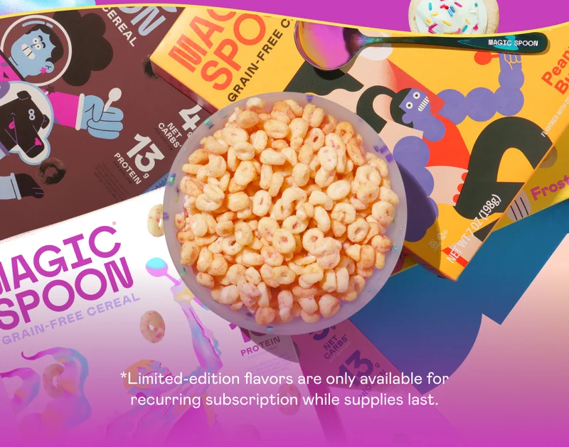 *Limited-edition flavors are only available for recurring subscription while supplies last.