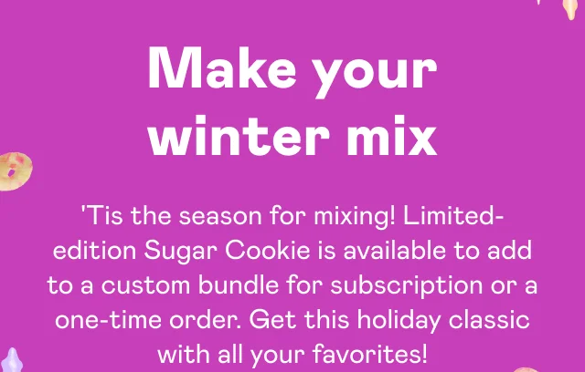 Make your winter mix