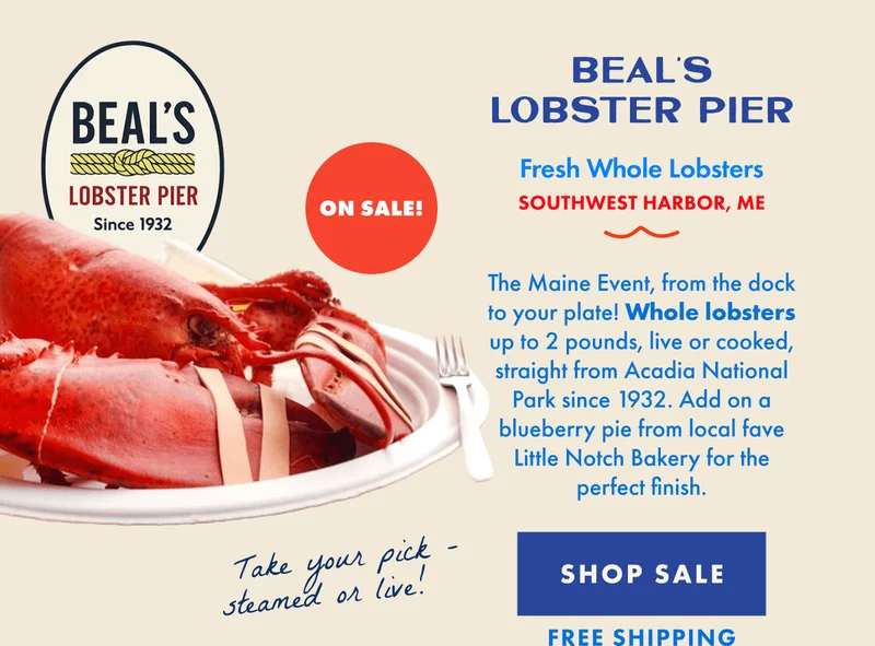 Beal's Lobster Pier Beal's Lobster Pier