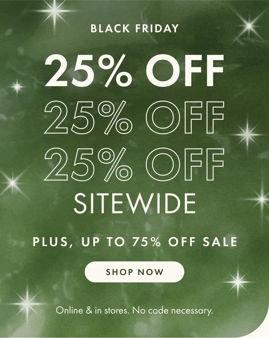 Shop 75% Off Sale Items