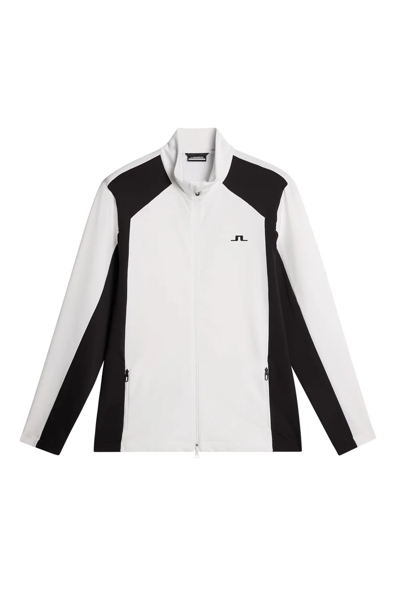 Image of Banks Zip Mid Layer / White